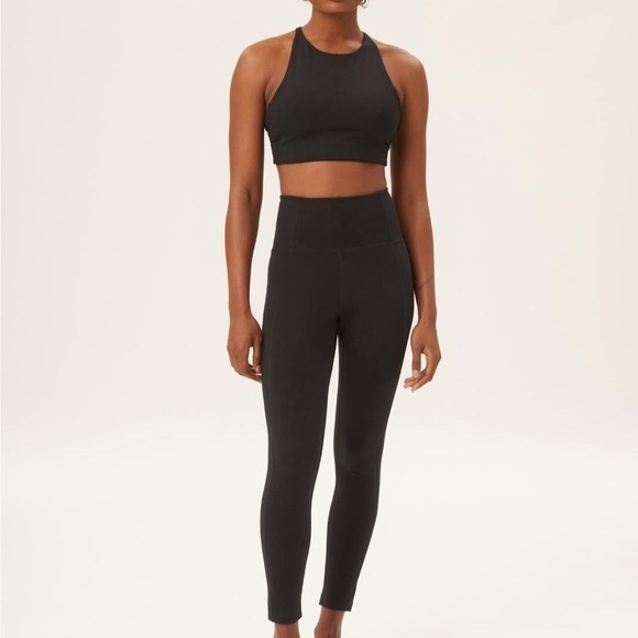 Girlfriend Collective Compressive High Rise Leggings Black - Picture 2 of 6